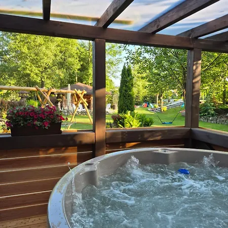 Apartmán U Moniki, Nad Rzeka, Jacuzzi W Ogrodzie